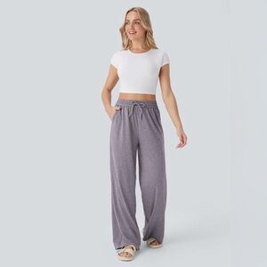 Halara Lavender Wide-Leg Pants - NEW